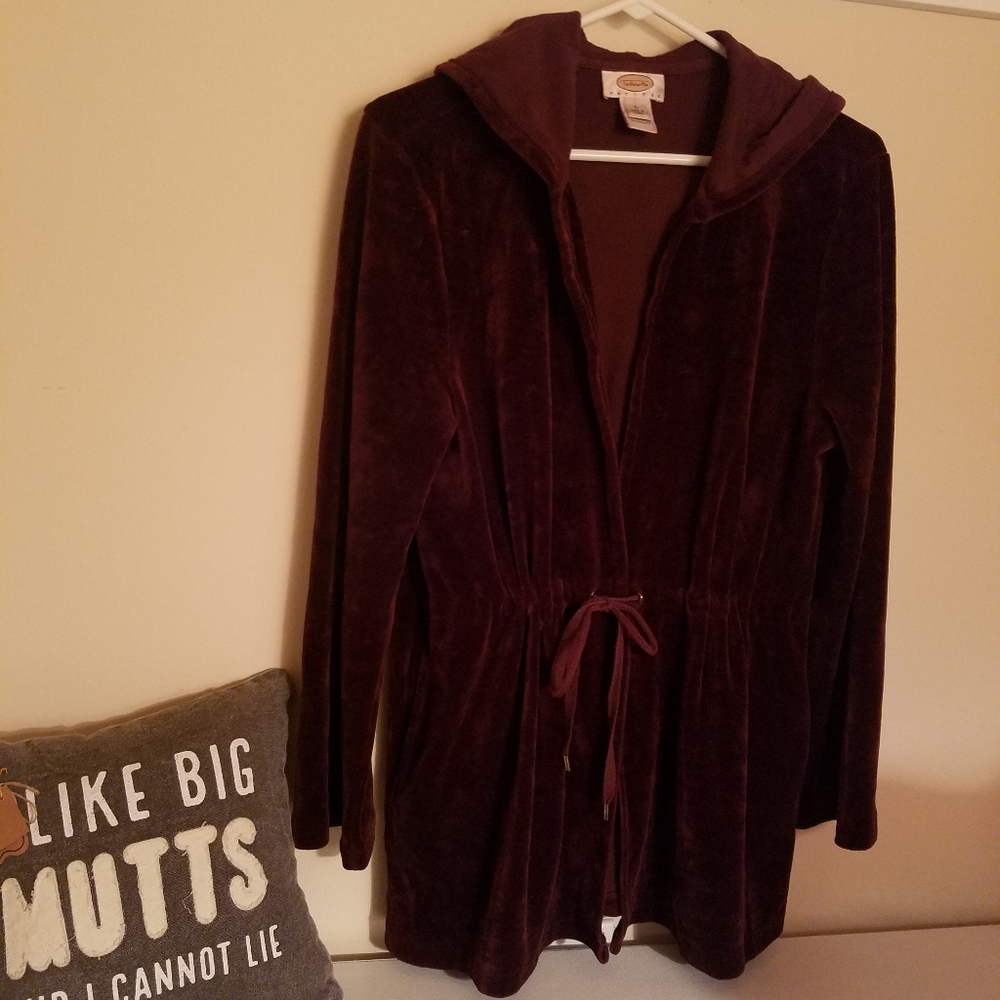 Velour jacket